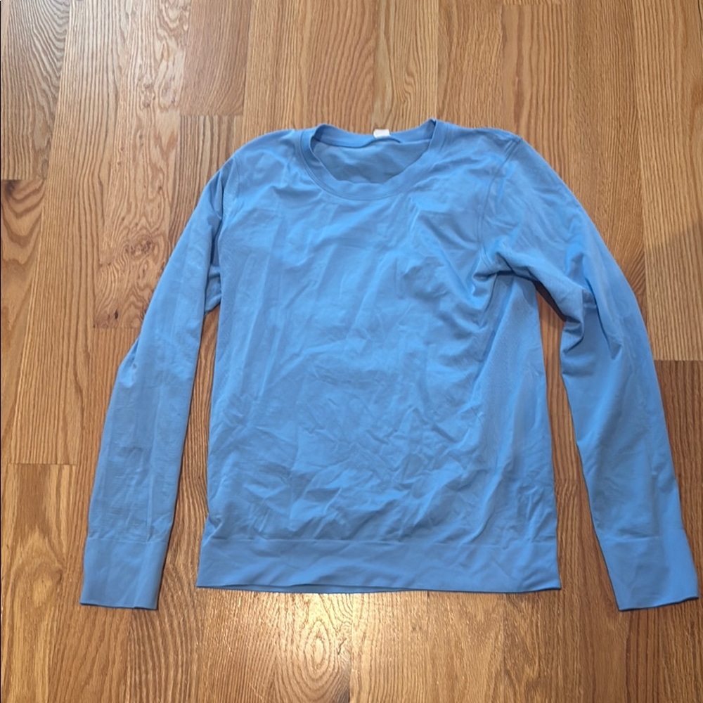 Lululemon Light Blue Long Sleeve Shirt